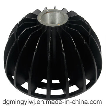 Aluminium Alloy Die Casting pour Lampadaires (AL9008) avec Powder Coated Made by Mingyi